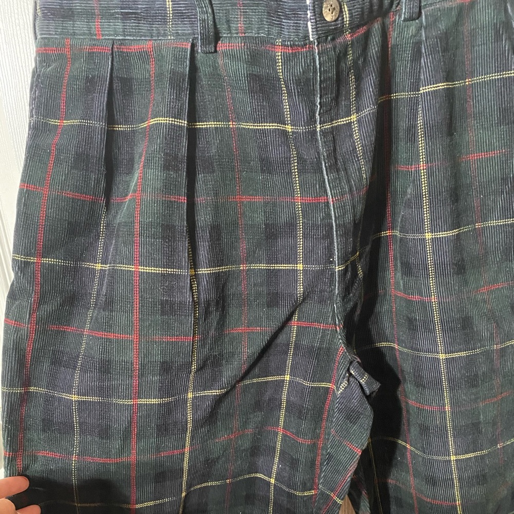 Polo Plaid With Suspenders Golf Pants Size: 40x30 - Picture 9 of 9